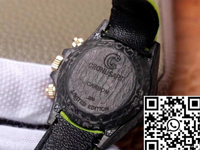 Dial Green Rolex Fiber Chronograph Cosmos Dragon Edition Daytona Exploded Carbon 0326